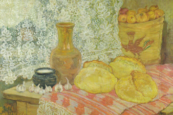 Хлебы и вологодское кружево. 1974